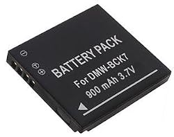 Panasonic Lumix DMC-FH25 Digital Camera Battery Lithium Ion (900 mAh 3.7v) - Replacement For Panasonic BCK7E Battery