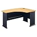 Series A:Right Hand L-Bow Desk