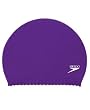 Speedo Jr Youth Latex Cap (Purple)