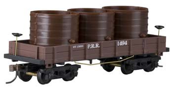 HO RTR OT WOOD WATER CAR, PRR
