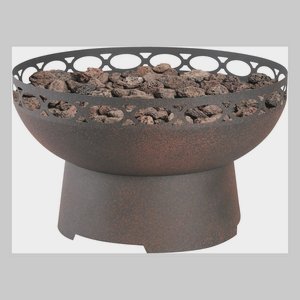 Cosentino Steel Gas Firebowl