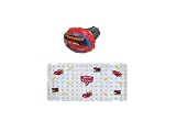 Disney Bathtub Mat and Inflatable Faucet Cover, Pixar Cars