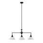 Royce Lighting RP21869ORB Essex Three-Light Billiard Pendant Oil Rubbed Bronze with Opal Etched Globes