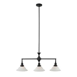 Cheap Royce Lighting RP21869ORB Essex Three-Light Billiard Pendant Oil Rubbed Bronze with Opal Etched Globes discount prices