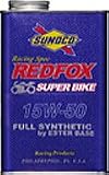 4ストロークエンジン用 レーシングエンジンオイル 二輪車用 SUNOCO REDFOX 15W-50 1L