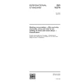 ISO 18274:2004, Welding consumables - Wire and strip electrodes, wires and rods for arc welding of nickel and nickel alloys - Classification