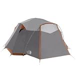 The North Face Mountain Manor 8 Tent – 8 Person (Zinc Grey/Sienna Orange)