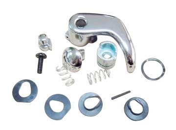 68-87 GM Truck 69-91 Blazer Jimmy Suburban Vent Window Handle w/ Chrome Knob - LH