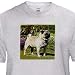   - Fawn Pug - Adult Birch-Gray-T-Shirt Small