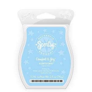 Scentsy Comfort and Joy Wickless Candle Wax Tarts for Warmers 3.2 Oz