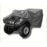 Heavy-duty Black Vinyl Utility ATV Cover By Beverly Bay. 
