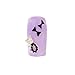 Nail Art 3D Decorations Set of 12pcs Cats Studded With Silver, Black, AB And Pink Rhinestones / Crystals / Jewels / Gems By VAGA