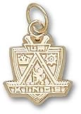 Los Angeles Kings Shield Logo 1/2" 10K Charm/Pendant