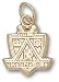 Los Angeles Kings Shield Logo 1/2 Charm/Pendant -14K/10K, Stainless Steel or Gold Plated