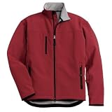 Port Authority - Glacier Soft Shell Jacket Caldera Red Chrome-3XL at Port Authority