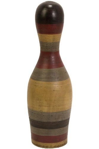 Edgar Bowling Pin MEDIUM EARTH TONES