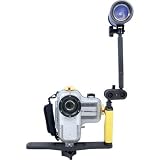 Bonica Video Light Package, with Snapper Dive DV, 3x Optical Zoom, 5.0 MP Underwater Digital Media Camcorder  MT-09 Video Light with Hard Travel Case