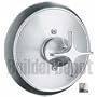 Memoirs Rite-Temp Pressure-balancing Valve Trim with Classic Design and Cross Handle Finish: Polished Chrome