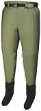 Pro Line® Men's Sage Creek Breathable Waist High Waders Stocking Foot Amber Olive