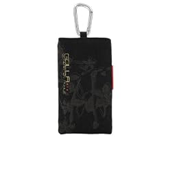 Golla - Sade - Etui vertical avec mousqueton pour T�l�phone portable - Noir