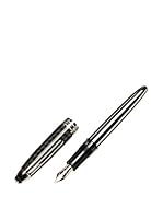 Montblanc Pluma estilográfica 5819 Negro / Plateado