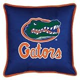 Florida Gators 18 x 18 Decorative Toss Pillow for the Sidelines Collection from Kentex (Set of 2)