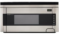 Sharp R-1514 1-1/2-Cubic-Foot 1000-Watt Over-the-Range Microwave, Stainless