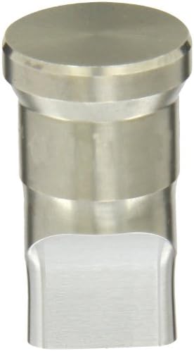 American Punch 119 Series Tool Steel Oblong Stock Punch, 1-1/4" Head x 1-1/16" Body Diameter, 2-1/8" Length, 5/16" x 1" Size