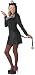 Adult's Black Cat Dress Costume
