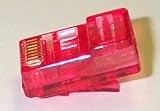 R.J. Enterprises 8X8-CP-RD RJ45 Crystal Plug Red