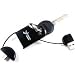 UltimateAddons USB Sync and Charge Data Keyring Cable for Samsung Galaxy S2 S II 2 i9100