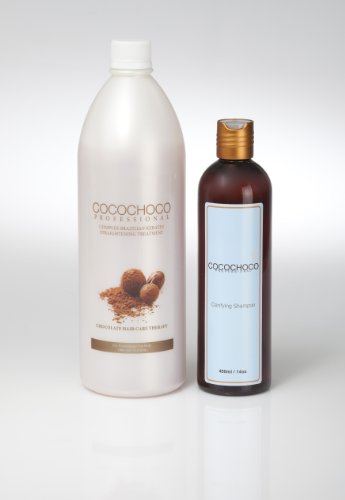 Complex Brazilian Keratin Hair Treatment (34oz) + Clarifying Shampoo 13.5oz