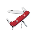 Victorinox Swiss Army Adventurer Boy Scout Pocket Knife (Red)