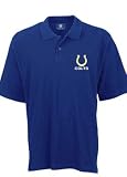 Indianapolis Colts Spiral Pass Big and Tall NFL Polo