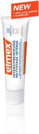 Elmex Intensive Cleaning Toothpaste - Smooth & Natural White 50ml - 3 Count