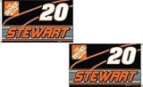 Tony Stewart Two Sided Fan Flag