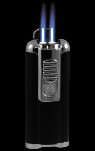Aficionado Cigar Lighter With Retractable Hole Punch #8