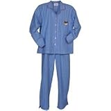 Blue Stripe long sleeve Womens pajamas Papillon