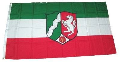 Fahne / Flagge Nordrhein - Westfalen NRW 90 x 150 cm
