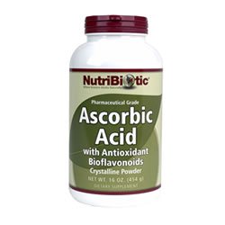 Ascorbic Acid Powder with Bioflavonoids - 16 oz - Powder