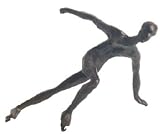 Skater Bronze Figurine