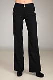 Juicy Couture - Juicy Couture High Waist Black Wool Trousers