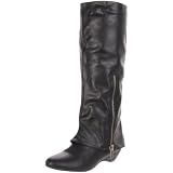 Madden Girl Womens Zippa Knee-High Boot