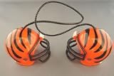 Official NFL National Football League Licensed Team Helmet Mirror Danglers - Cincinnati Bengals
