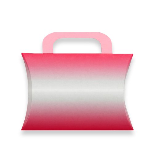 Berwick Ombre Pillow Box Gift Card Holder, Pink, 4