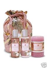 Hawaii Island Bath & Body Bag Gift Set Plumeria Vanilla