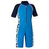 Coolibar UPF 50+ Kids' Neck to Knee Swimsuit
