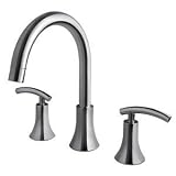 Ultra UF55310 "Contemporary Collection" Two-Handle Lavatory Widespread Faucet, Chrome Finish