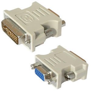 DVI TO SVGA / VGA (HD15) Monitor Cable Adaptor Converter M-F