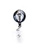 New Custom Bling Rhinestone Pink Heart Nurse Banner Badge Reel/Retractable ID Badge Holder/Pull Reel
